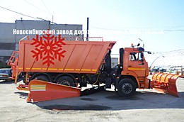 КДМ для очистки усовершенствованных дорожных покрытий от свежевыпавшего снега.